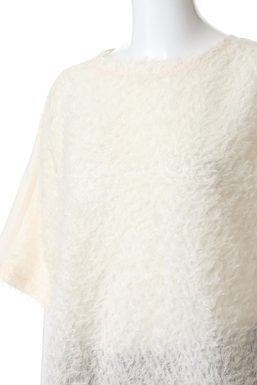 【ルームエイト/Room no.8】の【Room no.8 BLACK】シアー カットジャカード ハーフスリーブ トップス 人気、トレンドファッション・服の通販 founy(ファニー) ファッション Fashion レディースファッション Fashion for Women トップス・カットソー Cut & Sew Tops シャツ・ブラウス・オフィスカジュアル Elegant Blouses & Button-Ups 2026年 2026 シアー Sheer, See-Through ショート Short, Short Length シンプル Simple, Minimal ジャカード/ジャガード Jacquard, Woven Pattern スリット Slit, Slit Detail スリーブ Sleeve, Long Sleeve / Short Sleeve ハーフ Half, Half-Length ボトム Bottoms, Lower Wear モダン Modern, Contemporary 夏 Summer 春 Spring S/S・春夏 SS, Spring/Summer, Warm Season other-5|ID: prp329100004846359 ipo3291000000035364367