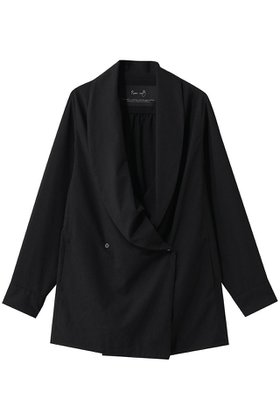【ルームエイト/Room no.8】の【Room no.8 BLACK】TORO 2ボタン ドレープ シャツ ジャケット 人気、トレンドファッション・服の通販 founy(ファニー) ファッション Fashion レディースファッション Fashion for Women アウター Coat / Outerwear Collection レディースジャケット・軽アウター Jackets 2026年 2026 ジャケット Jacket, Outerwear ドレープ Drape, Draping Fabric エレガント 上品 Elegant 夏 Summer 春 Spring S/S・春夏 SS, Spring/Summer, Warm Season |ID:prp329100004846361