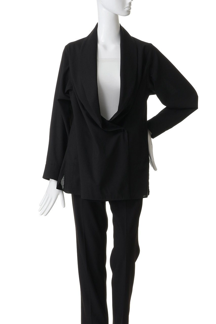 【ルームエイト/Room no.8】の【Room no.8 BLACK】TORO 2ボタン ドレープ シャツ ジャケット 人気、トレンドファッション・服の通販 founy(ファニー) 　ファッション　Fashion　レディースファッション　Fashion for Women　アウター　Coat / Outerwear Collection　レディースジャケット・軽アウター　Jackets　2026年　2026　ジャケット　Jacket, Outerwear　ドレープ　Drape, Draping Fabric　エレガント 上品　Elegant　夏　Summer　春　Spring　S/S・春夏　SS, Spring/Summer, Warm Season　other-2|ID: prp329100004846361 ipo3291000000035364377