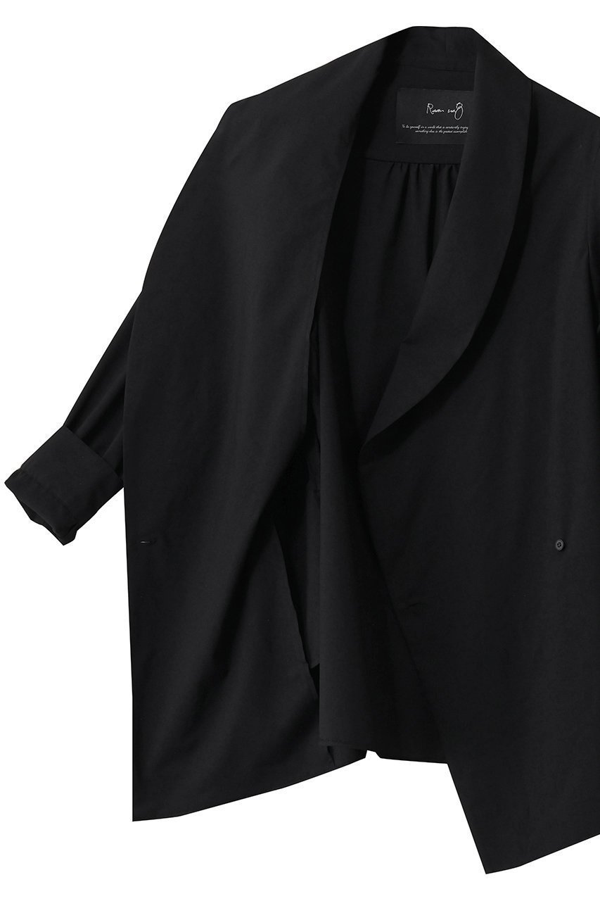 【ルームエイト/Room no.8】の【Room no.8 BLACK】TORO 2ボタン ドレープ シャツ ジャケット 人気、トレンドファッション・服の通販 founy(ファニー) 　ファッション　Fashion　レディースファッション　Fashion for Women　アウター　Coat / Outerwear Collection　レディースジャケット・軽アウター　Jackets　2026年　2026　ジャケット　Jacket, Outerwear　ドレープ　Drape, Draping Fabric　エレガント 上品　Elegant　夏　Summer　春　Spring　S/S・春夏　SS, Spring/Summer, Warm Season　other-6|ID: prp329100004846361 ipo3291000000035364381