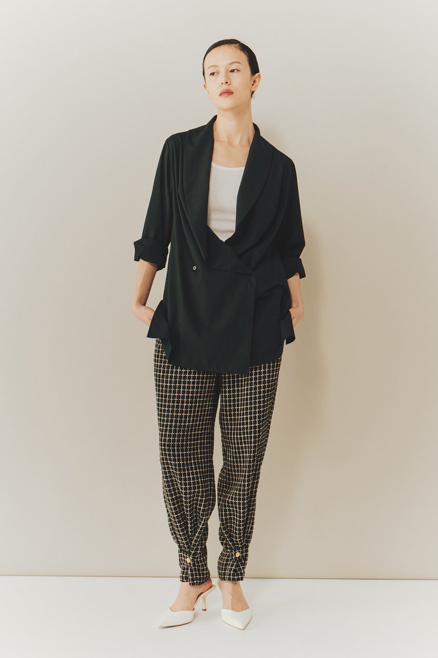 【ルームエイト/Room no.8】の【Room no.8 BLACK】TORO 2ボタン ドレープ シャツ ジャケット 人気、トレンドファッション・服の通販 founy(ファニー) 　ファッション　Fashion　レディースファッション　Fashion for Women　アウター　Coat / Outerwear Collection　レディースジャケット・軽アウター　Jackets　ジャケット　Jacket, Outerwear　ドレープ　Drape, Draping Fabric　エレガント 上品　Elegant　新作・新入荷　New Arrivals / New In　other-8|ID: prp329100004846361 ipo3291000000036230946