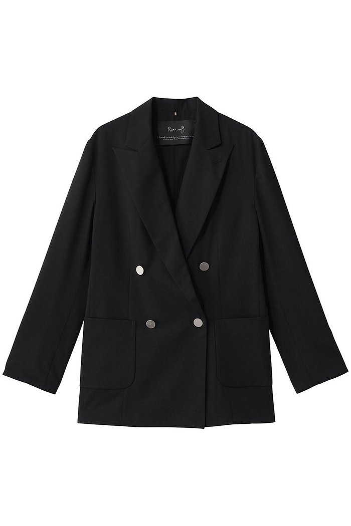 【ルームエイト/Room no.8】の【Room no.8 BLACK】SHEER TORO 4ボタン ブレスト ジャケット インテリア・キッズ・メンズ・レディースファッション・服の通販 founy(ファニー) https://founy.com/ ファッション Fashion レディースファッション Fashion for Women アウター Coat / Outerwear Collection レディースジャケット・軽アウター Jackets 2026年 2026 シアー Sheer, See-Through ジャケット Jacket, Outerwear ダブル Double, Double-Breasted マニッシュ Mannish, Boyish 夏 Summer 春 Spring S/S・春夏 SS, Spring/Summer, Warm Season |ID: prp329100004846363 ipo3291000000035364392