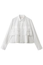 【マリリンムーン/MARILYN MOON】のレイヤードラッフルブラウス 人気、トレンドファッション・服の通販 founy(ファニー) ファッション Fashion レディースファッション Fashion for Women トップス・カットソー Cut & Sew Tops シャツ・ブラウス・オフィスカジュアル Elegant Blouses & Button-Ups 2026年 2026 おすすめ Recommended / Our Picks カフス Cuff Design クロップド Cropped, Short Length コンパクト Compact, Small Size スリーブ Sleeve, Long Sleeve / Short Sleeve フリル Frill, Ruffle フレア Flare, Flared ラッフル Ruffle, Frill ロング Long, Long-Length 人気 Popular, Best Seller 夏 Summer 春 Spring S/S・春夏 SS, Spring/Summer, Warm Season thumbnail ホワイト|ID: prp329100004846365 ipo3291000000035364409