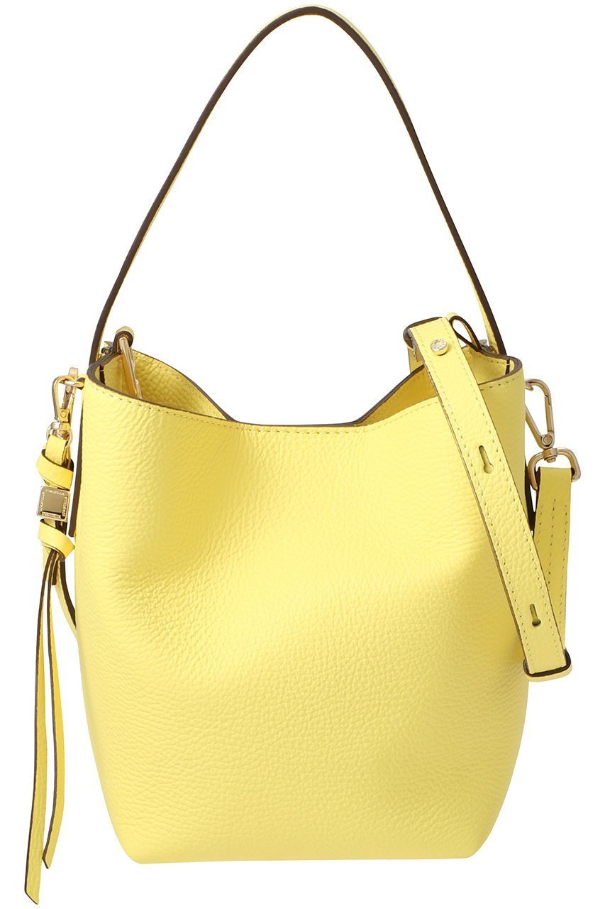 【アルアバイル/allureville】のミニスクエアバッグ インテリア・キッズ・メンズ・レディースファッション・服の通販 founy(ファニー) 　ファッション　Fashion　レディースファッション　Fashion for Women　バッグ　Bags　2026年　2026　コンパクト　Compact, Small Size　ショルダー　Shoulder, Shoulder Strap　スクエア　Square, Square Shape　バケツ　Bucket, Bucket Style　フォルム　Silhouette, Form　夏　Summer　春　Spring　S/S・春夏　SS, Spring/Summer, Warm Season　ライトイエロー|ID: prp329100004846366 ipo3291000000036102336