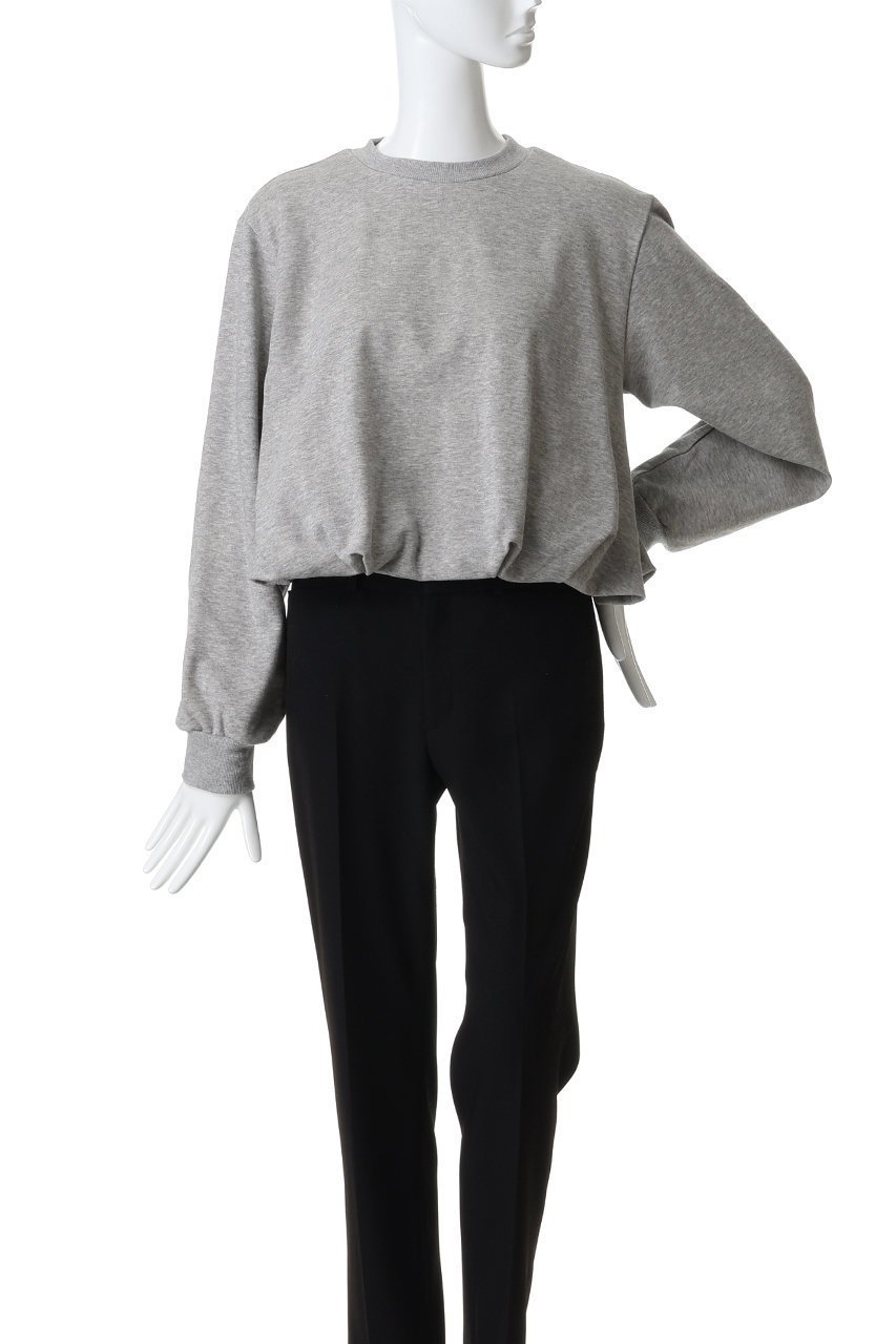 【ミディウミソリッド/MIDIUMISOLID】のballoon sweat P/O プルオーバー 人気、トレンドファッション・服の通販 founy(ファニー) 　ファッション　Fashion　レディースファッション　Fashion for Women　トップス・カットソー　Cut & Sew Tops　シャツ・ブラウス・オフィスカジュアル　Elegant Blouses & Button-Ups　レディースパーカー・カジュアルフーディー　Casual Hoodies & Sweatshirts　ロングTシャツ・Tシャツ　Longline T-Shirts & Tees　カジュアルプルオーバー・ニットトップス　Pullovers & Knit Tops / Casual Pullovers　スウェット・クルーネックトップス　Sweatshirts & Crewnecks / Relaxed Fit Sweat Tops　カットソー・ベーシックTシャツ　Cut-and-Sewn Tops / Stretch Tees & Basics　2026年　2026　シンプル　Simple, Minimal　バランス　Balance, Style Balance　バルーン　Balloon, Balloon Silhouette　夏　Summer　春　Spring　S/S・春夏　SS, Spring/Summer, Warm Season　other-2|ID: prp329100004846369 ipo3291000000036230963