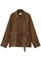 【ミディウミソリッド/MIDIUMISOLID】のsoutien collar shirt blouson ブルゾン brown|ID: prp329100004846370 ipo3291000000035705384