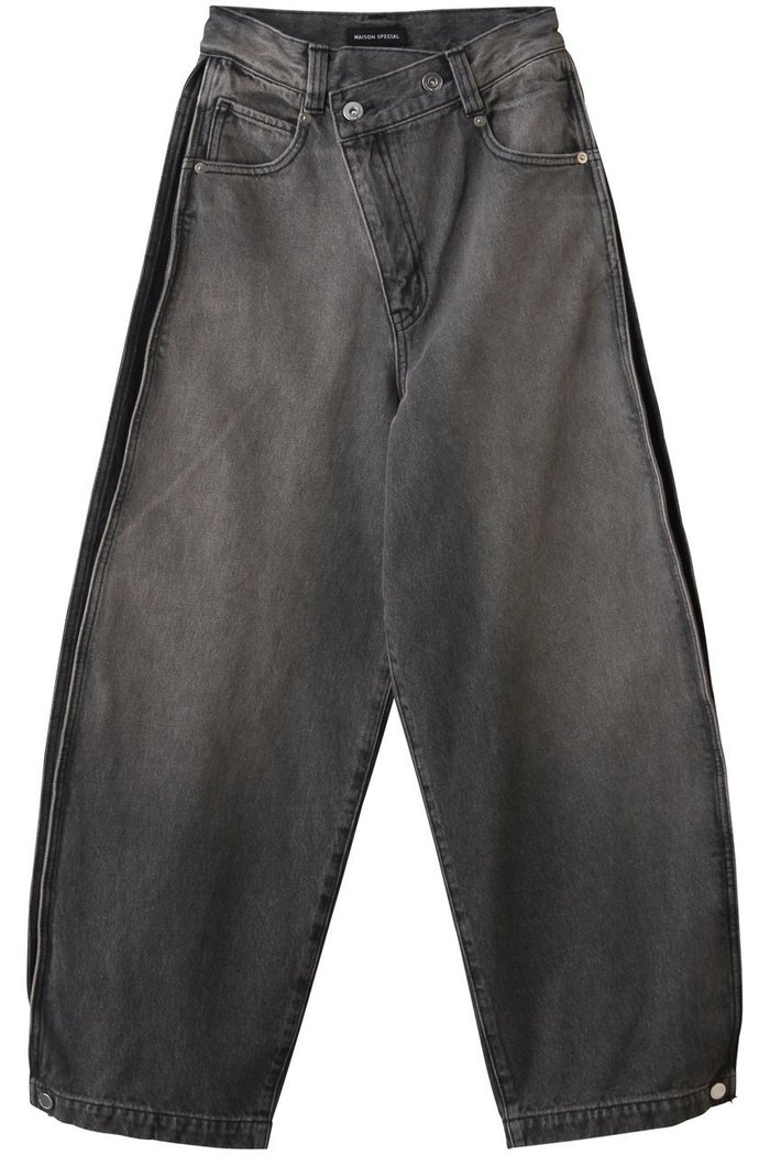 【メゾンスペシャル/MAISON SPECIAL】のSide-Tuck Cocoon Denim Pants/サイドタックコクーンデニムパンツ インテリア・キッズ・メンズ・レディースファッション・服の通販 founy(ファニー) https://founy.com/ ファッション Fashion レディースファッション Fashion for Women パンツ Pants & Trousers デニムパンツ・ジーンズ・美脚デニム Denim Jeans & Pants 2026年 2026 コンパクト Compact, Small Size デニム Denim, Jeans Material 夏 Summer 春 Spring S/S・春夏 SS, Spring/Summer, Warm Season |ID: prp329100004846374 ipo3291000000035776171
