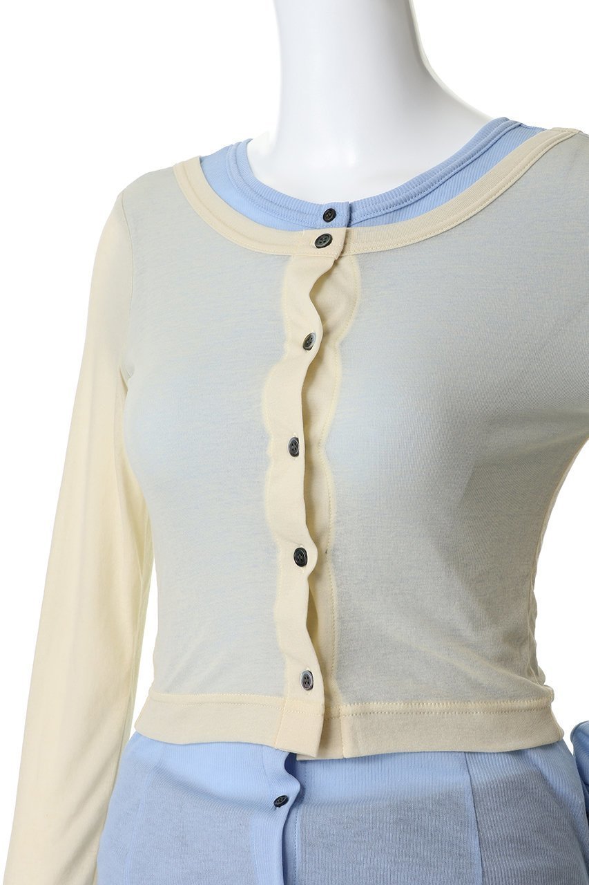 【メゾンスペシャル/MAISON SPECIAL】の2WAY Neck Bicolor Comfort Top/2WAYネックバイカラーコンフィートップ 人気、トレンドファッション・服の通販 founy(ファニー) 　ファッション　Fashion　レディースファッション　Fashion for Women　トップス・カットソー　Cut & Sew Tops　シャツ・ブラウス・オフィスカジュアル　Elegant Blouses & Button-Ups　ロングTシャツ・Tシャツ　Longline T-Shirts & Tees　カットソー・ベーシックTシャツ　Cut-and-Sewn Tops / Stretch Tees & Basics　2026年　2026　カーディガン　Cardigan, Knitwear　スリーブ　Sleeve, Long Sleeve / Short Sleeve　ロング　Long, Long-Length　夏　Summer　春　Spring　S/S・春夏　SS, Spring/Summer, Warm Season　other-5|ID: prp329100004846376 ipo3291000000035364511