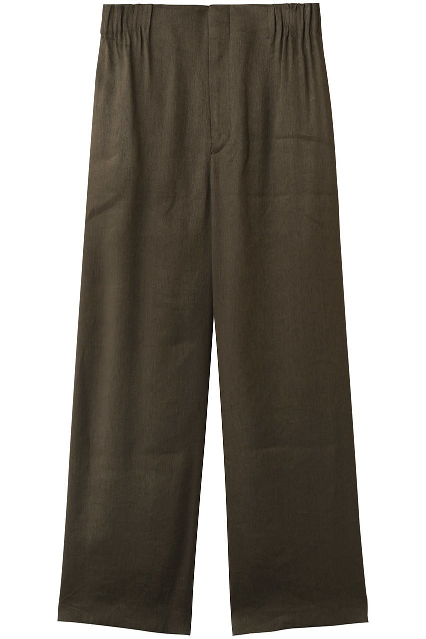 【ベイジ,/BEIGE,】のMICA / リネンブレンドイージーワイドパンツ インテリア・キッズ・メンズ・レディースファッション・服の通販 founy(ファニー) ファッション Fashion レディースファッション Fashion for Women パンツ Pants & Trousers 2026年 2026 ギャザー Gathered, Ruffled シンプル Simple, Minimal ジャケット Jacket, Outerwear セットアップ Set-Up, Coordinated Outfit フラット Flat, Flat Shoes 夏 Summer 春 Spring S/S・春夏 SS, Spring/Summer, Warm Season Khaki|ID: prp329100004847070 ipo3291000000036031185