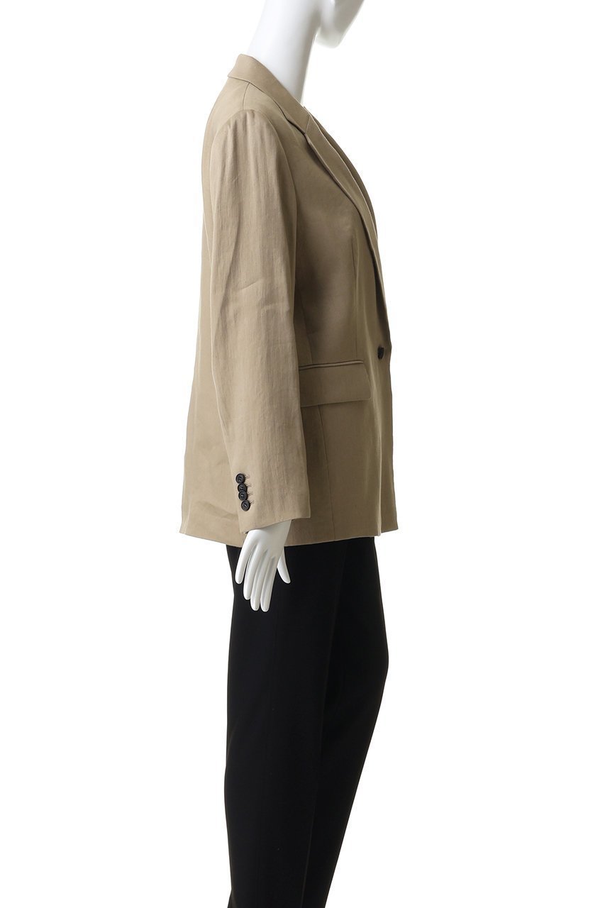 【ベイジ,/BEIGE,】のMICA / リネンブレンドテーラードジャケット 人気、トレンドファッション・服の通販 founy(ファニー) 　ファッション　Fashion　レディースファッション　Fashion for Women　アウター　Coat / Outerwear Collection　レディースジャケット・軽アウター　Jackets　テーラードジャケット / 通勤・きれいめスタイル　Tailored Jackets & Blazers　2026年　2026　ジャケット　Jacket, Outerwear　セットアップ　Set-Up, Coordinated Outfit　デニム　Denim, Jeans Material　バランス　Balance, Style Balance　夏　Summer　春　Spring　S/S・春夏　SS, Spring/Summer, Warm Season　other-3|ID: prp329100004847072 ipo3291000000035707332