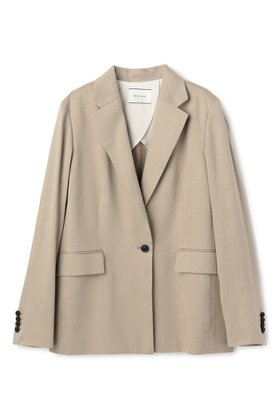 【ベイジ,/BEIGE,】 MICA / リネンブレンドテーラードジャケット人気、トレンドファッション・服の通販 founy(ファニー) ファッション Fashion レディースファッション Fashion for Women アウター Coat / Outerwear Collection レディースジャケット・軽アウター Jackets テーラードジャケット / 通勤・きれいめスタイル Tailored Jackets & Blazers 2026年 2026 ジャケット Jacket, Outerwear セットアップ Set-Up, Coordinated Outfit デニム Denim, Jeans Material バランス Balance, Style Balance 夏 Summer 春 Spring S/S・春夏 SS, Spring/Summer, Warm Season |ID:prp329100004847073