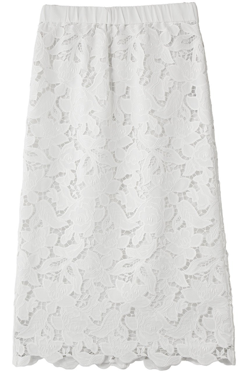 【ベイジ,/BEIGE,】のCITRINE / エンブロイダリーレースイージースカート インテリア・キッズ・メンズ・レディースファッション・服の通販 founy(ファニー) 　ファッション　Fashion　レディースファッション　Fashion for Women　スカート　Skirts　ロングスカート　Long Skirts / Maxi & Midi Skirts　シンプル　Simple, Minimal　セレモニー　Ceremony　バランス　Balance, Style Balance　レース　Lace, Lace Fabric　ロング　Long, Long-Length　Off|ID: prp329100004847074 ipo3291000000036887294