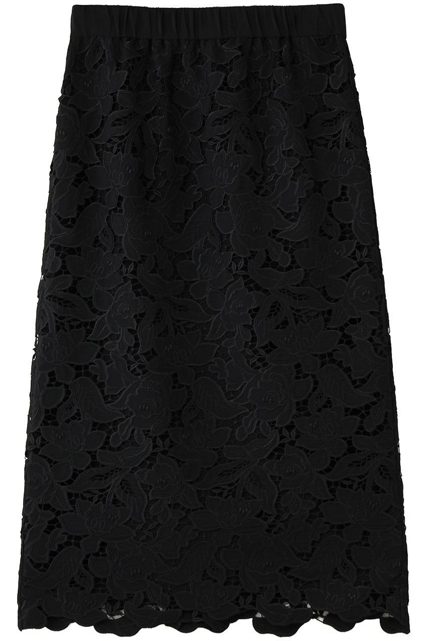 【ベイジ,/BEIGE,】のCITRINE / エンブロイダリーレースイージースカート インテリア・キッズ・メンズ・レディースファッション・服の通販 founy(ファニー) 　ファッション　Fashion　レディースファッション　Fashion for Women　スカート　Skirts　ロングスカート　Long Skirts / Maxi & Midi Skirts　シンプル　Simple, Minimal　セレモニー　Ceremony　バランス　Balance, Style Balance　レース　Lace, Lace Fabric　ロング　Long, Long-Length　Black|ID: prp329100004847074 ipo3291000000036887295
