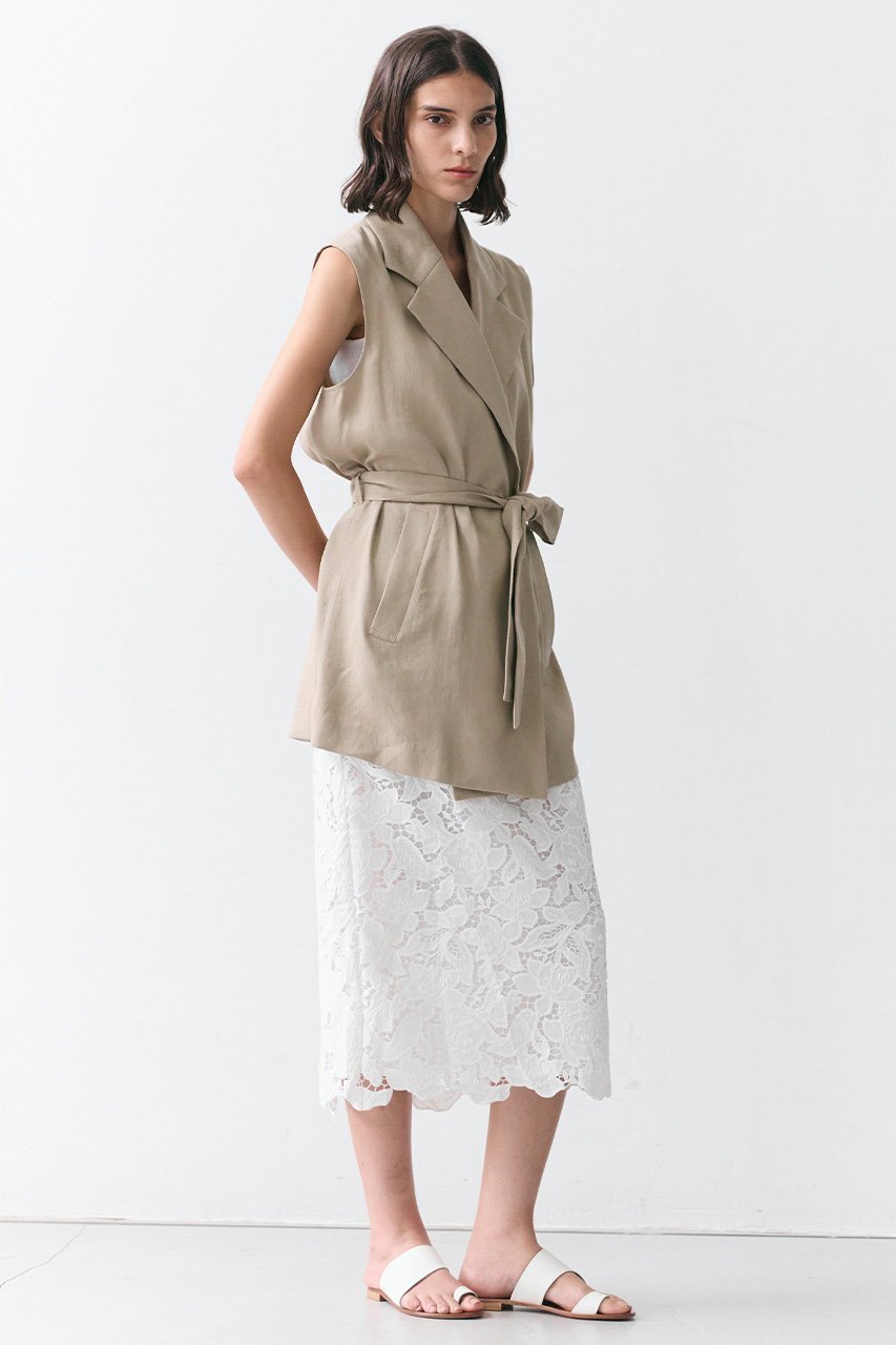 【ベイジ,/BEIGE,】のCITRINE / エンブロイダリーレースイージースカート 人気、トレンドファッション・服の通販 founy(ファニー) 　ファッション　Fashion　レディースファッション　Fashion for Women　スカート　Skirts　ロングスカート　Long Skirts / Maxi & Midi Skirts　シンプル　Simple, Minimal　セレモニー　Ceremony　バランス　Balance, Style Balance　レース　Lace, Lace Fabric　ロング　Long, Long-Length　other-6|ID: prp329100004847074 ipo3291000000036900522