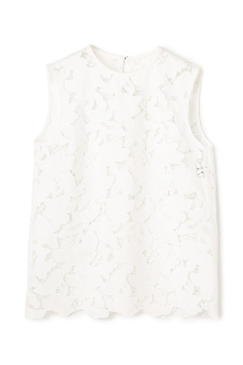 【ベイジ,/BEIGE,】のCITRINE / エンブロイダリーレースノースリーブブラウス インテリア・キッズ・メンズ・レディースファッション・服の通販 founy(ファニー) 　ファッション　Fashion　レディースファッション　Fashion for Women　トップス・カットソー　Cut & Sew Tops　キャミソール&ノースリーブ　Camisoles & Sleeveless Tops　シャツ・ブラウス・オフィスカジュアル　Elegant Blouses & Button-Ups　2026年　2026　インナー　Innerwear　エンブロイダリー　Embroidery Design　ジャケット　Jacket, Outerwear　セレモニー　Ceremony　デニム　Denim, Jeans Material　ノースリーブ　Sleeveless, No-Sleeve　エレガント 上品　Elegant　夏　Summer　春　Spring　S/S・春夏　SS, Spring/Summer, Warm Season　洗える　Machine Washable　Off|ID: prp329100004847076 ipo3291000000035397815