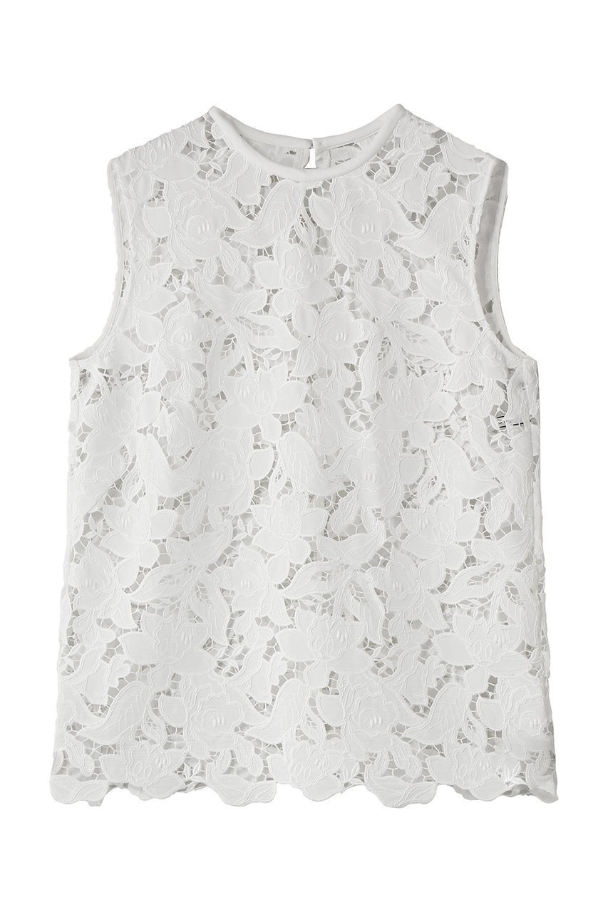 【ベイジ,/BEIGE,】のCITRINE / エンブロイダリーレースノースリーブブラウス インテリア・キッズ・メンズ・レディースファッション・服の通販 founy(ファニー) 　ファッション　Fashion　レディースファッション　Fashion for Women　トップス・カットソー　Cut & Sew Tops　キャミソール&ノースリーブ　Camisoles & Sleeveless Tops　シャツ・ブラウス・オフィスカジュアル　Elegant Blouses & Button-Ups　インナー　Innerwear　エンブロイダリー　Embroidery Design　ジャケット　Jacket, Outerwear　セレモニー　Ceremony　デニム　Denim, Jeans Material　ノースリーブ　Sleeveless, No-Sleeve　エレガント 上品　Elegant　洗える　Machine Washable　Off|ID: prp329100004847076 ipo3291000000036031203