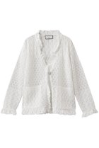 【ルール ロジェット/leur logette】のコットンニットカーディガン ホワイト|ID: prp329100004847084 ipo3291000000036142775