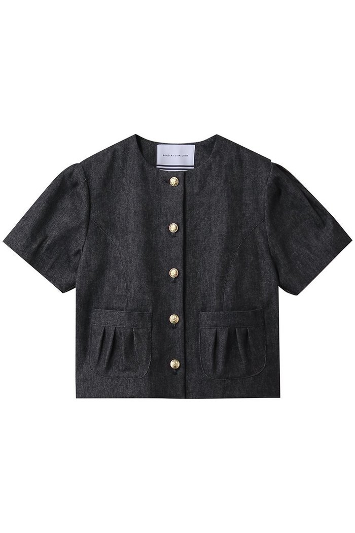 【ボーダーズ アット バルコニー/BORDERS at BALCONY】のデニムジャケット インテリア・キッズ・メンズ・レディースファッション・服の通販 founy(ファニー) https://founy.com/ ファッション Fashion レディースファッション Fashion for Women アウター Coat / Outerwear Collection レディースジャケット・軽アウター Jackets デニムジャケット / カジュアルアウター Denim Jackets シンプル Simple, Minimal ジャケット Jacket, Outerwear デニム Denim, Jeans Material ボーダー Border, Stripe ポケット Pocket, Pocket Detail 定番 Standard, Basic Item |ID: prp329100004847090 ipo3291000000036891616