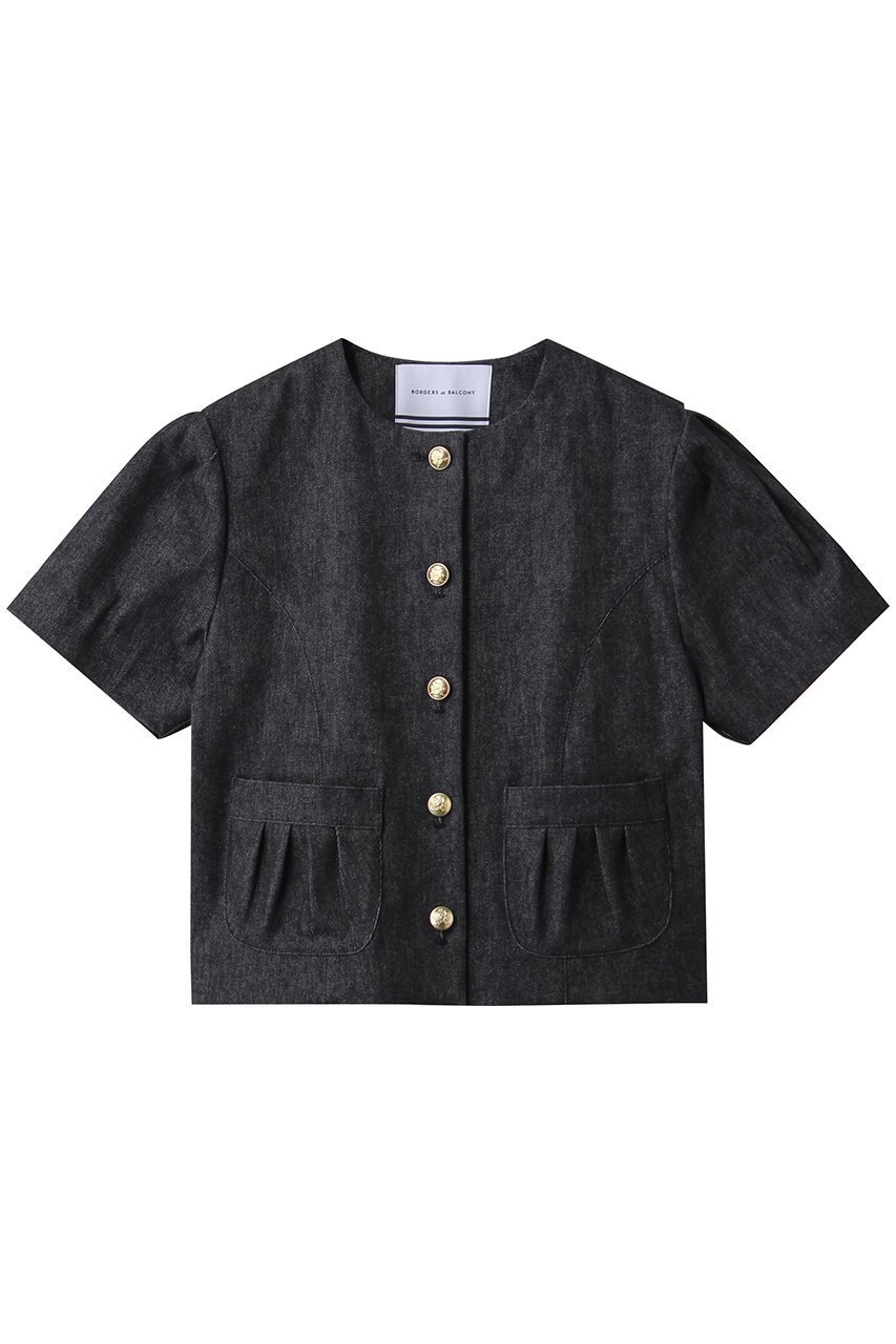 【ボーダーズ アット バルコニー/BORDERS at BALCONY】のデニムジャケット 人気、トレンドファッション・服の通販 founy(ファニー) 　ファッション　Fashion　レディースファッション　Fashion for Women　アウター　Coat / Outerwear Collection　レディースジャケット・軽アウター　Jackets　デニムジャケット / カジュアルアウター　Denim Jackets　シンプル　Simple, Minimal　ジャケット　Jacket, Outerwear　デニム　Denim, Jeans Material　ボーダー　Border, Stripe　ポケット　Pocket, Pocket Detail　定番　Standard, Basic Item　 other-1|ID: prp329100004847090 ipo3291000000036891616