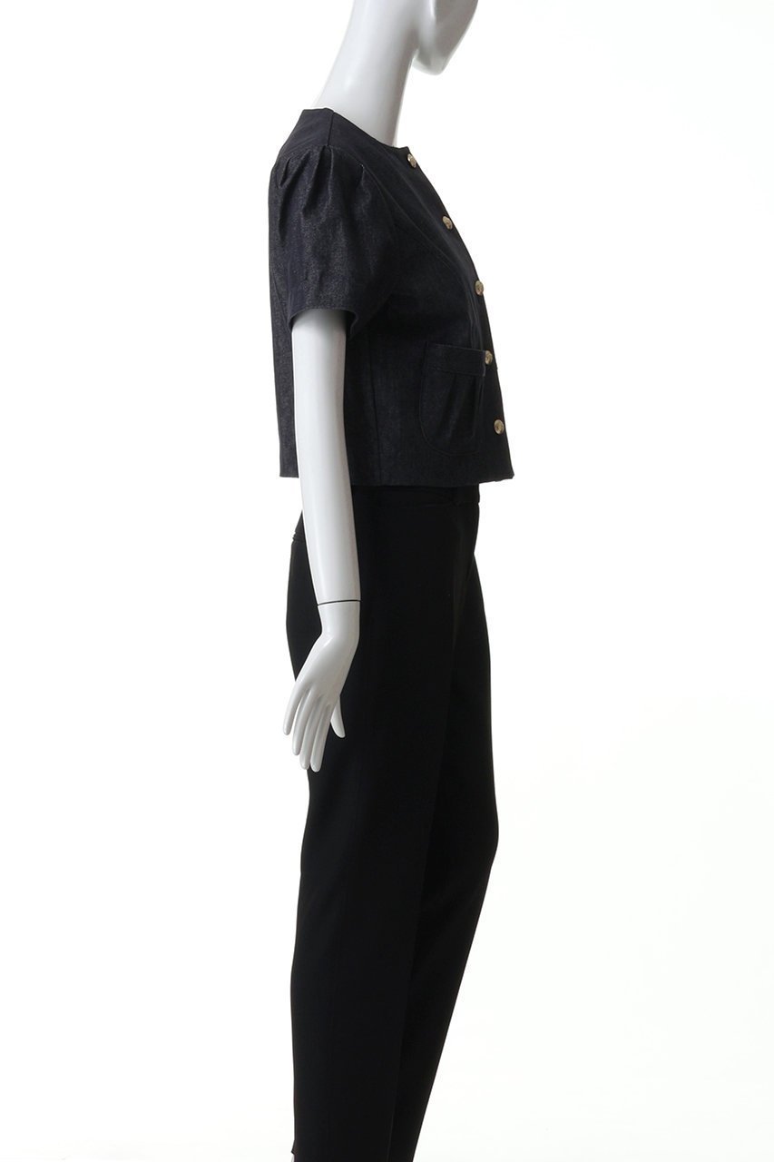 【ボーダーズ アット バルコニー/BORDERS at BALCONY】のデニムジャケット 人気、トレンドファッション・服の通販 founy(ファニー) 　ファッション　Fashion　レディースファッション　Fashion for Women　アウター　Coat / Outerwear Collection　レディースジャケット・軽アウター　Jackets　デニムジャケット / カジュアルアウター　Denim Jackets　シンプル　Simple, Minimal　ジャケット　Jacket, Outerwear　デニム　Denim, Jeans Material　ボーダー　Border, Stripe　ポケット　Pocket, Pocket Detail　定番　Standard, Basic Item　other-3|ID: prp329100004847090 ipo3291000000036891620