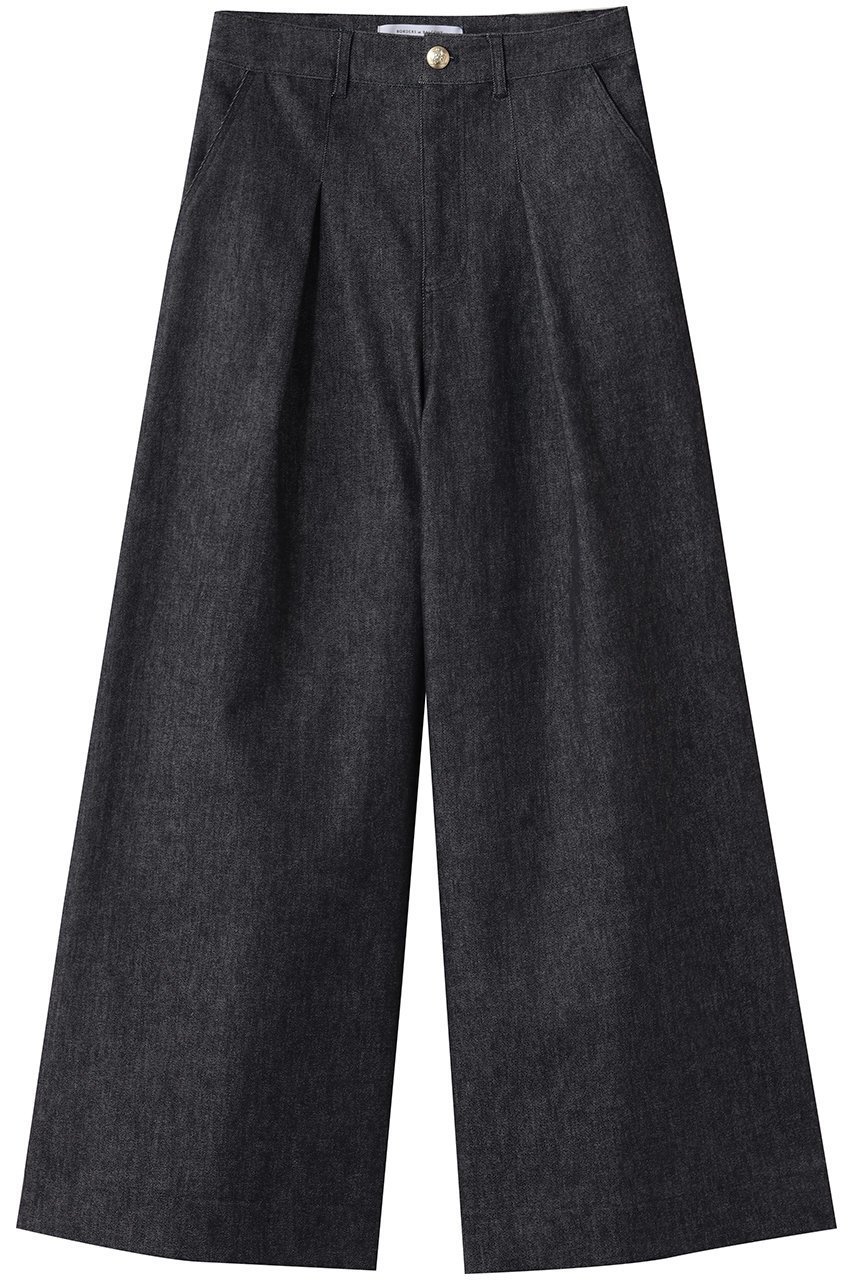 【ボーダーズ アット バルコニー/BORDERS at BALCONY】のデニムタックパンツ 人気、トレンドファッション・服の通販 founy(ファニー) 　ファッション　Fashion　レディースファッション　Fashion for Women　パンツ　Pants & Trousers　デニムパンツ・ジーンズ・美脚デニム　Denim Jeans & Pants　2026年　2026　エレガント 上品　Elegant　スニーカー　Sneakers, Trainers　デニム　Denim, Jeans Material　フロント　Front, Front Design　夏　Summer　春　Spring　S/S・春夏　SS, Spring/Summer, Warm Season　 other-1|ID: prp329100004847093 ipo3291000000035397921