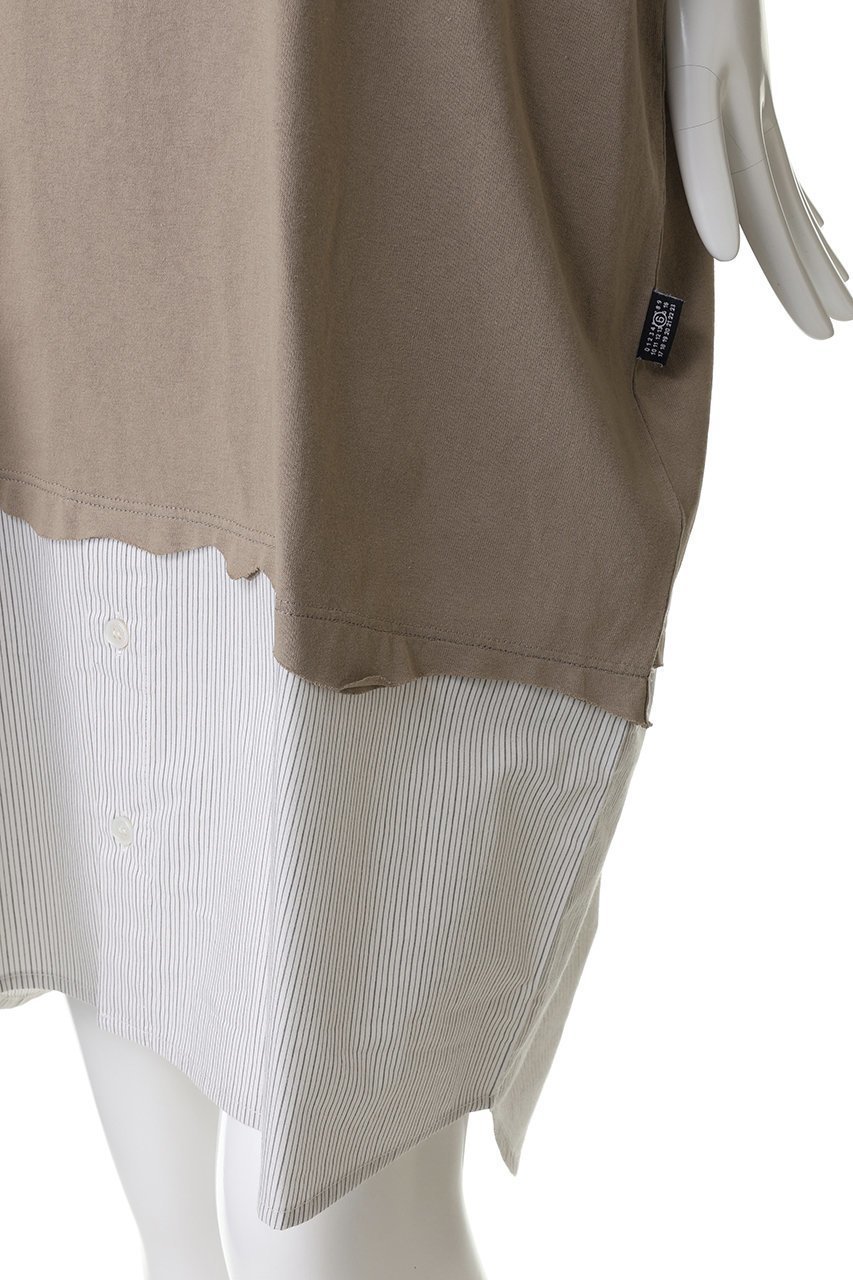 【エムエム6 メゾン マルタン マルジェラ/MM6 Maison Martin Margiela】のTシャツドレス 人気、トレンドファッション・服の通販 founy(ファニー) 　ファッション　Fashion　レディースファッション　Fashion for Women　ワンピース　Dresses　フォーマル・パーティードレス・結婚式用ドレス　Elegant & Casual Dresses　チュニック　Tunic Tops & Dresses　2026年　2026　おすすめ　Recommended / Our Picks　チュニック　Tunic, Long Top　デニム　Denim, Jeans Material　ドッキング　Docking, Mixed Material　ドレス　Dress, One-Piece　レギンス　Leggings, Stretch Pants　夏　Summer　春　Spring　S/S・春夏　SS, Spring/Summer, Warm Season　other-5|ID: prp329100004847094 ipo3291000000035397942