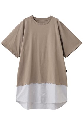 【エムエム6 メゾン マルタン マルジェラ/MM6 Maison Martin Margiela】のTシャツドレス 人気、トレンドファッション・服の通販 founy(ファニー) ファッション Fashion レディースファッション Fashion for Women ワンピース Dresses フォーマル・パーティードレス・結婚式用ドレス Elegant & Casual Dresses チュニック Tunic Tops & Dresses 2026年 2026 おすすめ Recommended / Our Picks チュニック Tunic, Long Top デニム Denim, Jeans Material ドッキング Docking, Mixed Material ドレス Dress, One-Piece レギンス Leggings, Stretch Pants 夏 Summer 春 Spring S/S・春夏 SS, Spring/Summer, Warm Season |ID:prp329100004847094