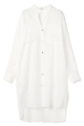 【ベイジ,/BEIGE,】 PAULINE / リネンヴィスコースオーバーサイズロングシャツ人気、トレンドファッション・服の通販 founy(ファニー) ファッション Fashion レディースファッション Fashion for Women トップス・カットソー Cut & Sew Tops シャツ・ブラウス・オフィスカジュアル Elegant Blouses & Button-Ups 2026年 2026 スリーブ Sleeve, Long Sleeve / Short Sleeve ポケット Pocket, Pocket Detail ロング Long, Long-Length 夏 Summer 春 Spring S/S・春夏 SS, Spring/Summer, Warm Season 羽織 Haori, Light Jacket |ID:prp329100004847102