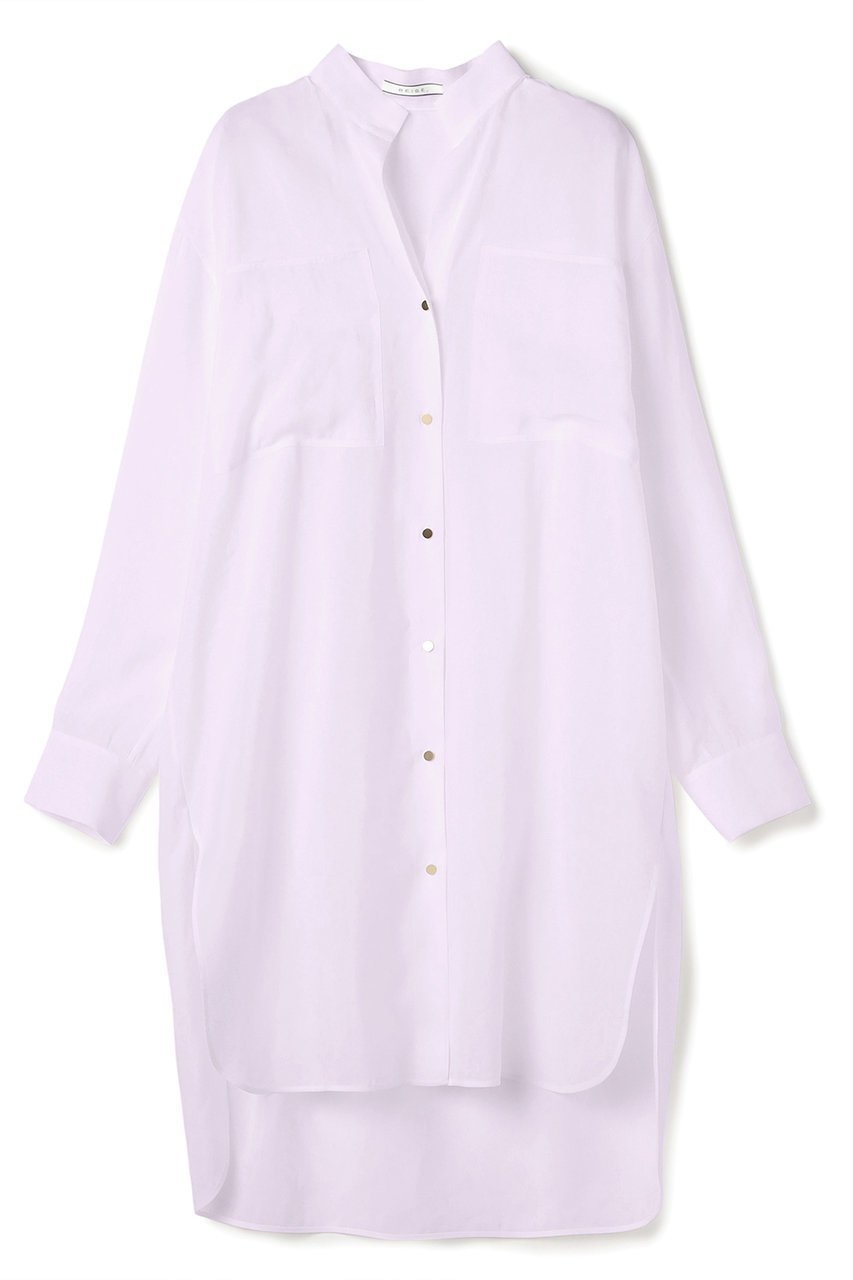 【ベイジ,/BEIGE,】のPAULINE / リネンヴィスコースオーバーサイズロングシャツ インテリア・キッズ・メンズ・レディースファッション・服の通販 founy(ファニー) ファッション Fashion レディースファッション Fashion for Women トップス・カットソー Cut & Sew Tops シャツ・ブラウス・オフィスカジュアル Elegant Blouses & Button-Ups 2026年 2026 スリーブ Sleeve, Long Sleeve / Short Sleeve ポケット Pocket, Pocket Detail ロング Long, Long-Length 夏 Summer 春 Spring S/S・春夏 SS, Spring/Summer, Warm Season 羽織 Haori, Light Jacket Lilac|ID: prp329100004847102 ipo3291000000035398013