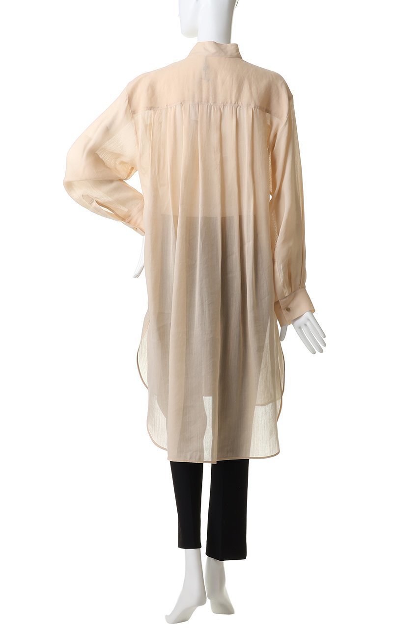 【ベイジ,/BEIGE,】のPAULINE / リネンヴィスコースオーバーサイズロングシャツ 人気、トレンドファッション・服の通販 founy(ファニー) 　ファッション　Fashion　レディースファッション　Fashion for Women　トップス・カットソー　Cut & Sew Tops　シャツ・ブラウス・オフィスカジュアル　Elegant Blouses & Button-Ups　2026年　2026　スリーブ　Sleeve, Long Sleeve / Short Sleeve　ポケット　Pocket, Pocket Detail　ロング　Long, Long-Length　夏　Summer　春　Spring　S/S・春夏　SS, Spring/Summer, Warm Season　羽織　Haori, Light Jacket　other-7|ID: prp329100004847102 ipo3291000000036055124