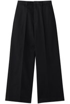 【イレーヴ/YLEVE】のFINX COTTON チノ パンツ 人気、トレンドファッション・服の通販 founy(ファニー) ファッション Fashion レディースファッション Fashion for Women パンツ Pants & Trousers なめらか Smooth, Silky Texture ストレート Straight, Straight Cut バランス Balance, Style Balance ワイド Wide, Wide Fit thumbnail ブラック|ID: prp329100004847105 ipo3291000000036142808