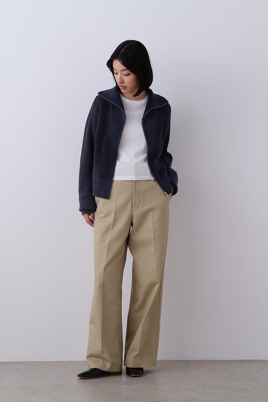 【イレーヴ/YLEVE】のFINX COTTON チノ パンツ 人気、トレンドファッション・服の通販 founy(ファニー) ファッション Fashion レディースファッション Fashion for Women パンツ Pants & Trousers なめらか Smooth, Silky Texture ストレート Straight, Straight Cut バランス Balance, Style Balance ワイド Wide, Wide Fit other-8|ID: prp329100004847105 ipo3291000000036142816