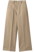 【イレーヴ/YLEVE】のFINX COTTON チノ パンツ 大人の最旬トレンドファッション＆コーディネート founy(ファウニー) ファッション Fashion レディースファッション Fashion for Women パンツ Pants & Trousers なめらか Smooth, Silky Texture ストレート Straight, Straight Cut バランス Balance, Style Balance ワイド Wide, Wide Fit thumbnail カーキ|ID: prp329100004847105 ipo3291000000036891630