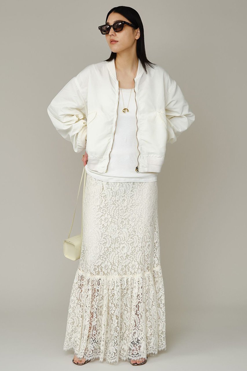 【カオス/Chaos】のソワーズレーススカート 人気、トレンドファッション・服の通販 founy(ファニー) 　ファッション　Fashion　レディースファッション　Fashion for Women　スカート　Skirts　ロングスカート　Long Skirts / Maxi & Midi Skirts　アンダー　Underwear Essentials　エレガント 上品　Elegant　春　Spring　ティアードスカート　Tiered Skirt, Flounced Skirt　レース　Lace, Lace Fabric　ロング　Long, Long-Length　S/S・春夏　SS, Spring/Summer, Warm Season　夏　Summer　2026年　2026　other-2|ID: prp329100004847106 ipo3291000000035398043