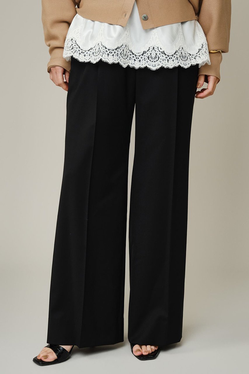 【カオス/Chaos】のメリクールイージーパンツ インテリア・キッズ・メンズ・レディースファッション・服の通販 founy(ファニー) 　ファッション　Fashion　レディースファッション　Fashion for Women　パンツ　Pants & Trousers　イタリア　Italy　春　Spring　スラックス　Slacks, Dress Pants　パターン　Pattern, Design Print　ポケット　Pocket, Pocket Detail　リラックス　Relax, Relaxed Fit　S/S・春夏　SS, Spring/Summer, Warm Season　夏　Summer　エレガント 上品　Elegant　2026年　2026　ブラック|ID: prp329100004847107 ipo3291000000035398057