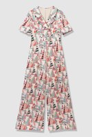 【アルアバイル/allureville】の【LOULOU WILLOUGHBY】RATTI マリーナプリントオールインワン 人気、トレンドファッション・服の通販 founy(ファニー) ファッション Fashion レディースファッション Fashion for Women パンツ Pants & Trousers 2026年 2026 フェミニン Feminine, Girly プリント Print, Printed Pattern マニッシュ Mannish, Boyish ロンパース Romper, Jumpsuit 夏 Summer 春 Spring S/S・春夏 SS, Spring/Summer, Warm Season |ID:prp329100004847111