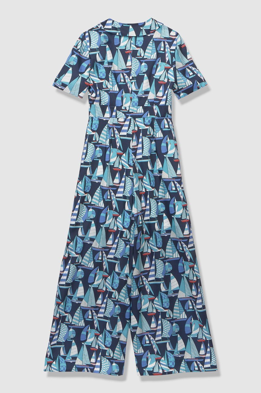 【アルアバイル/allureville】の【LOULOU WILLOUGHBY】RATTI マリーナプリントオールインワン 人気、トレンドファッション・服の通販 founy(ファニー) 　ファッション　Fashion　レディースファッション　Fashion for Women　パンツ　Pants & Trousers　フェミニン　Feminine, Girly　プリント　Print, Printed Pattern　マニッシュ　Mannish, Boyish　ロンパース　Romper, Jumpsuit　other-2|ID: prp329100004847111 ipo3291000000036952384