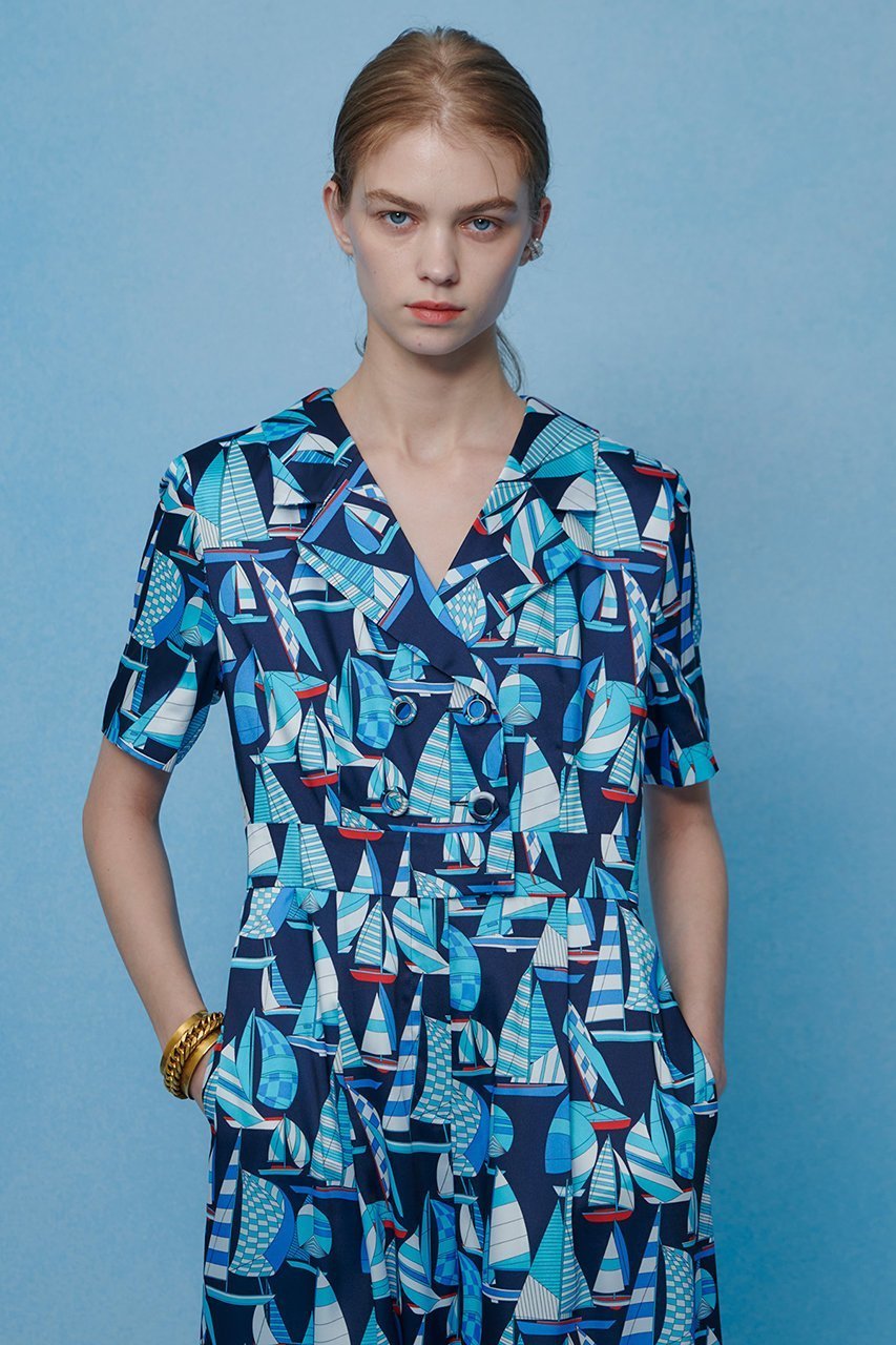 【アルアバイル/allureville】の【LOULOU WILLOUGHBY】RATTI マリーナプリントオールインワン 人気、トレンドファッション・服の通販 founy(ファニー) 　ファッション　Fashion　レディースファッション　Fashion for Women　パンツ　Pants & Trousers　フェミニン　Feminine, Girly　プリント　Print, Printed Pattern　マニッシュ　Mannish, Boyish　ロンパース　Romper, Jumpsuit　other-7|ID: prp329100004847111 ipo3291000000036952390