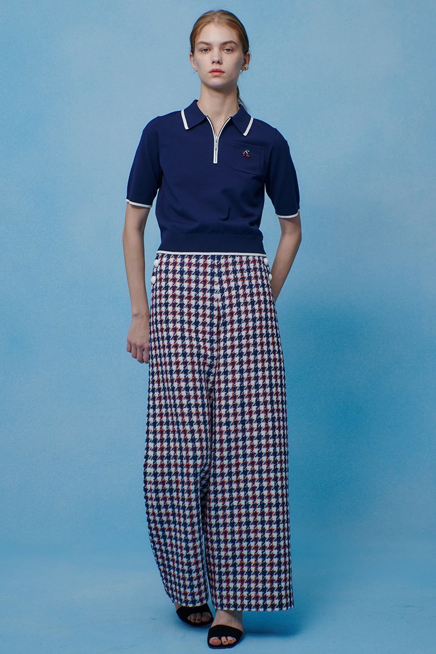 【アルアバイル/allureville】の【LOULOU WILLOUGHBY】トリコロールツイードマリンパンツ 人気、トレンドファッション・服の通販 founy(ファニー) 　ファッション　Fashion　レディースファッション　Fashion for Women　パンツ　Pants & Trousers　2026年　2026　チェック　Check, Plaid, Tartan　ツイード　Twill, Twill Weave　フィット　Fit, Slim Fit　ワイド　Wide, Wide Fit　エレガント 上品　Elegant　夏　Summer　春　Spring　S/S・春夏　SS, Spring/Summer, Warm Season　other-6|ID: prp329100004847113 ipo3291000000035398157