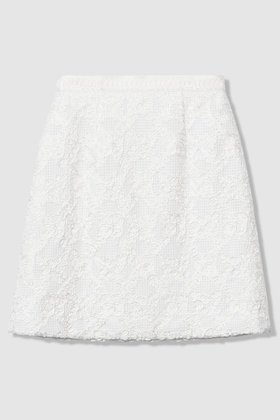 【アルアバイル/allureville】 【LOULOU WILLOUGHBY】コード刺繍ミニスカート人気、トレンドファッション・服の通販 founy(ファニー) ファッション Fashion レディースファッション Fashion for Women スカート Skirts ミニスカート Mini Skirts 2026年 2026 コンパクト Compact, Small Size シルバー Silver, Metallic Silver シンプル Simple, Minimal ミニスカート Mini Skirt, Short Skirt レース Lace, Lace Fabric エレガント 上品 Elegant 台形 A-Line, Trapezoid Shape 夏 Summer 春 Spring S/S・春夏 SS, Spring/Summer, Warm Season |ID:prp329100004847116