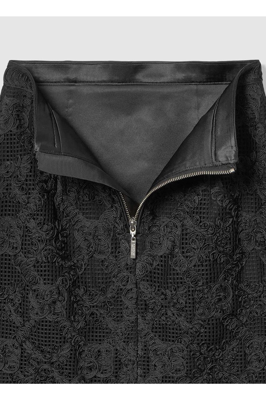 【アルアバイル/allureville】の【LOULOU WILLOUGHBY】コード刺繍ミニスカート 人気、トレンドファッション・服の通販 founy(ファニー) ファッション Fashion レディースファッション Fashion for Women スカート Skirts ミニスカート Mini Skirts 2026年 2026 コンパクト Compact, Small Size シルバー Silver, Metallic Silver シンプル Simple, Minimal ミニスカート Mini Skirt, Short Skirt レース Lace, Lace Fabric エレガント 上品 Elegant 台形 A-Line, Trapezoid Shape 夏 Summer 春 Spring S/S・春夏 SS, Spring/Summer, Warm Season other-4|ID: prp329100004847116 ipo3291000000035398169