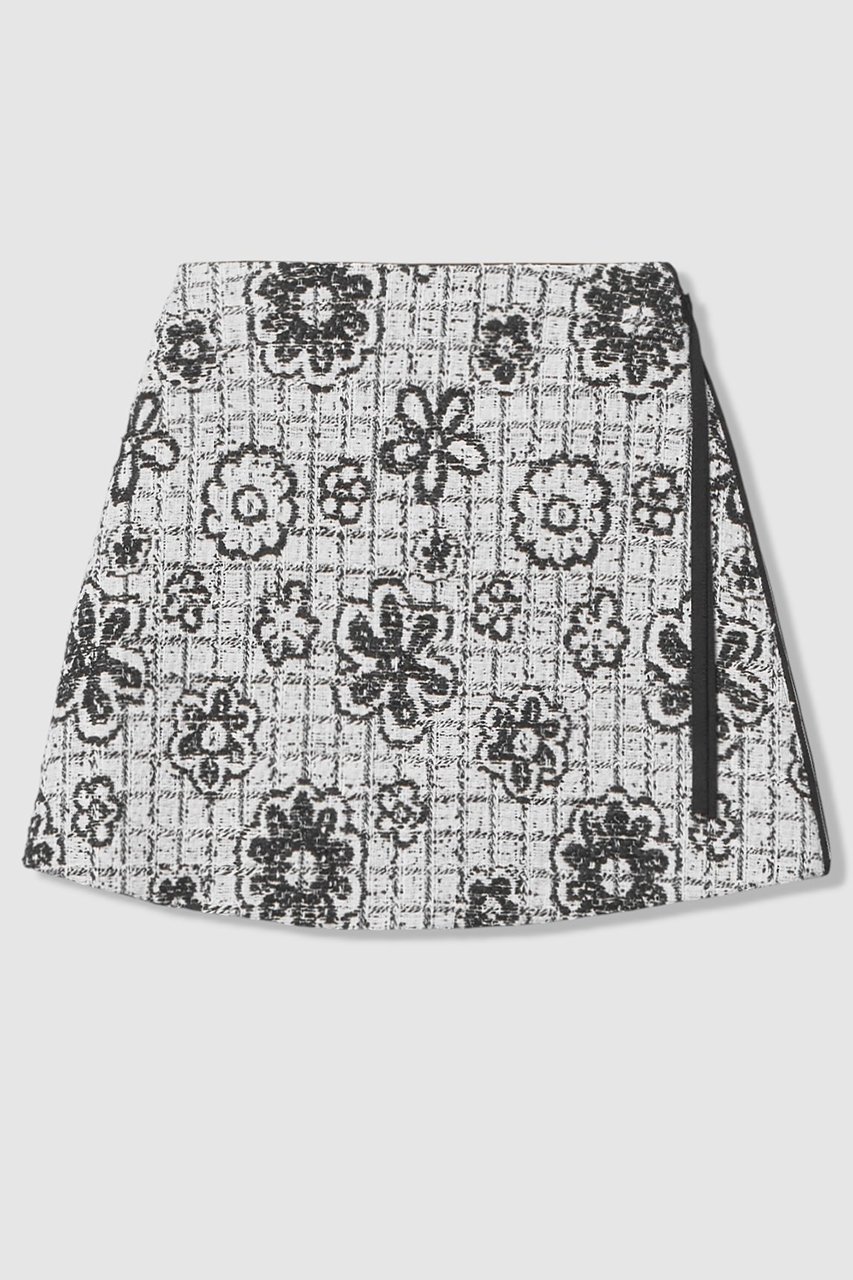 【アルアバイル/allureville】の【LOULOU WILLOUGHBY】MALHIA ツイードミニスカート インテリア・キッズ・メンズ・レディースファッション・服の通販 founy(ファニー) 　ファッション　Fashion　レディースファッション　Fashion for Women　スカート　Skirts　ミニスカート　Mini Skirts　2026年　2026　グログラン　Grosgrain, Grosgrain Ribbon　サテン　Satin, Glossy Fabric　ツイード　Twill, Twill Weave　フランス　France, French　ミニスカート　Mini Skirt, Short Skirt　メタル　Metal, Metal Parts　リボン　Ribbon, Bow　夏　Summer　春　Spring　S/S・春夏　SS, Spring/Summer, Warm Season　ブラック系|ID: prp329100004847117 ipo3291000000035398172