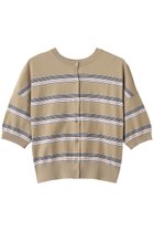 【マルティニーク/martinique】のESSENTIALニットプルオーバー(アンサンブル可) ボーダー|ID: prp329100004847125 ipo3291000000036377645