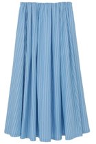 【マルティニーク/martinique】のウェザークロス/ストライプギャザースカート(セットアップ可) ブルーストライプ|ID: prp329100004847127 ipo3291000000036044149