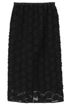 【マルティニーク/martinique】のフラワージャガードIラインスカート 人気、トレンドファッション・服の通販 founy(ファニー) ファッション Fashion レディースファッション Fashion for Women スカート Skirts ロングスカート Long Skirts / Maxi & Midi Skirts 2026年 2026 おすすめ Recommended / Our Picks シアー Sheer, See-Through シンプル Simple, Minimal モダン Modern, Contemporary ロング Long, Long-Length 夏 Summer 春 Spring S/S・春夏 SS, Spring/Summer, Warm Season thumbnail ブラック|ID: prp329100004847128 ipo3291000000035398290