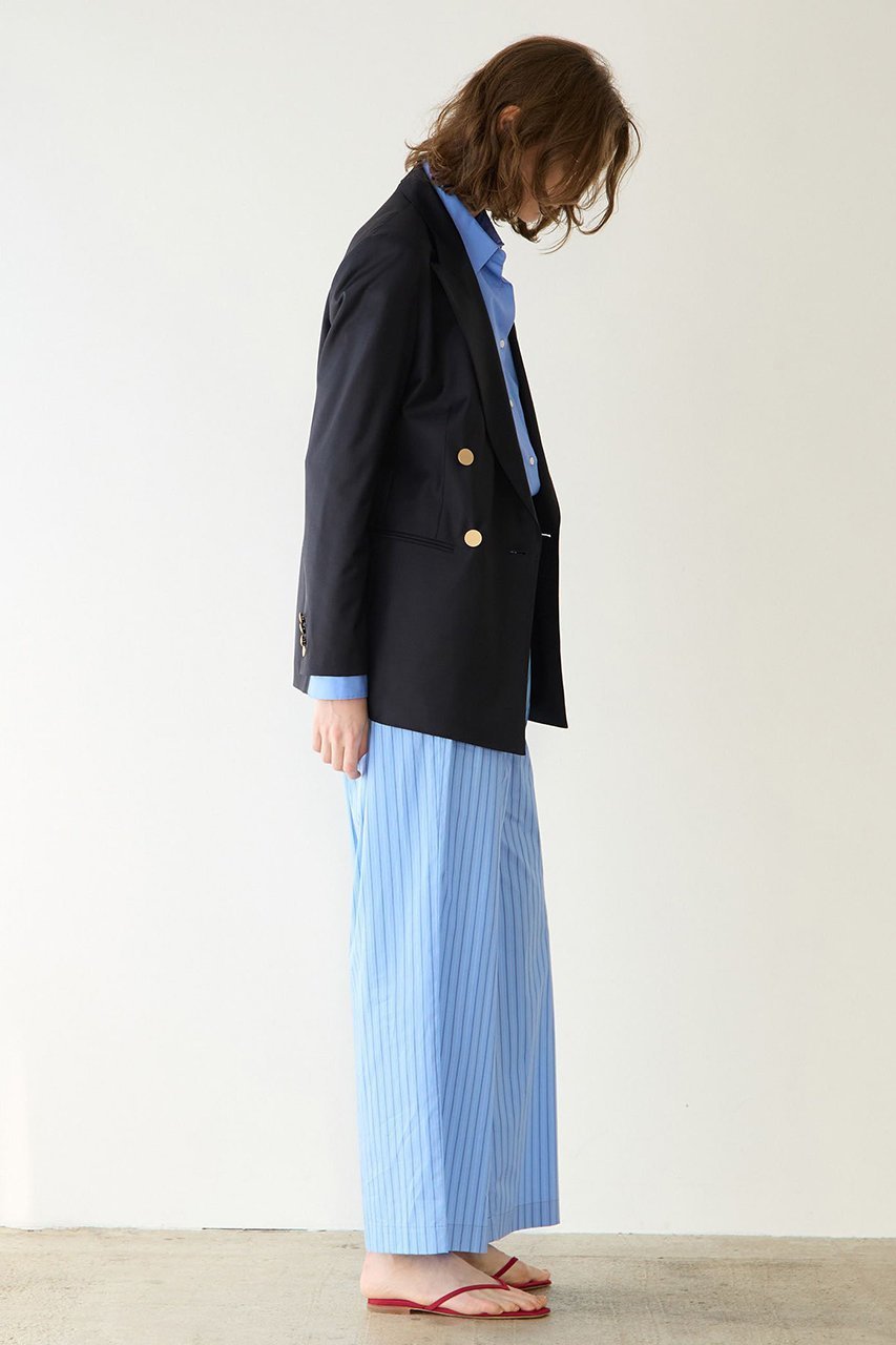 【マルティニーク/martinique】のウェザークロス/ストライプパジャマパンツ(セットアップ可) 人気、トレンドファッション・服の通販 founy(ファニー) 　ファッション　Fashion　レディースファッション　Fashion for Women　セットアップ　Matching Sets　レディースパンツ・ボトムス　Pants & Trousers / Bottoms　パンツ　Pants & Trousers　2026年　2026　おすすめ　Recommended / Our Picks　なめらか　Smooth, Silky Texture　ストライプ　Stripe, Striped Pattern　ストレート　Straight, Straight Cut　セットアップ　Set-Up, Coordinated Outfit　パジャマ　Pajamas, Sleepwear　ボトム　Bottoms, Lower Wear　ポケット　Pocket, Pocket Detail　夏　Summer　春　Spring　S/S・春夏　SS, Spring/Summer, Warm Season　other-5|ID: prp329100004847129 ipo3291000000035398301