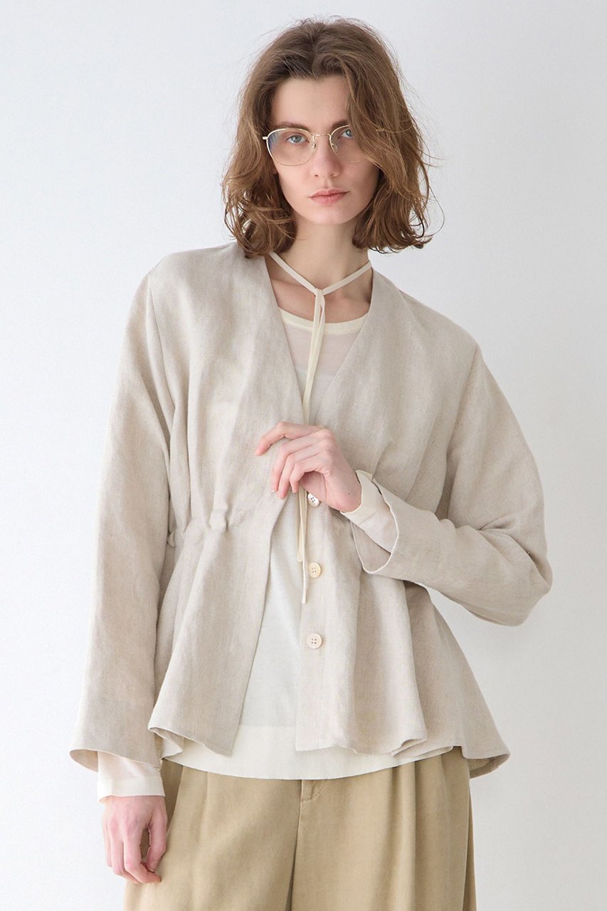 【マルティニーク/martinique】のソフトリネンタックジャケット(セットアップ可) 人気、トレンドファッション・服の通販 founy(ファニー) ファッション Fashion レディースファッション Fashion for Women アウター Coat / Outerwear Collection レディースジャケット・軽アウター Jackets 2026年 2026 おすすめ Recommended / Our Picks ジャケット Jacket, Outerwear セットアップ Set-Up, Coordinated Outfit フレア Flare, Flared リネン Linen, Linen Fabric リラックス Relax, Relaxed Fit 夏 Summer 春 Spring S/S・春夏 SS, Spring/Summer, Warm Season 羽織 Haori, Light Jacket other-1|ID: prp329100004847132 ipo3291000000035398322