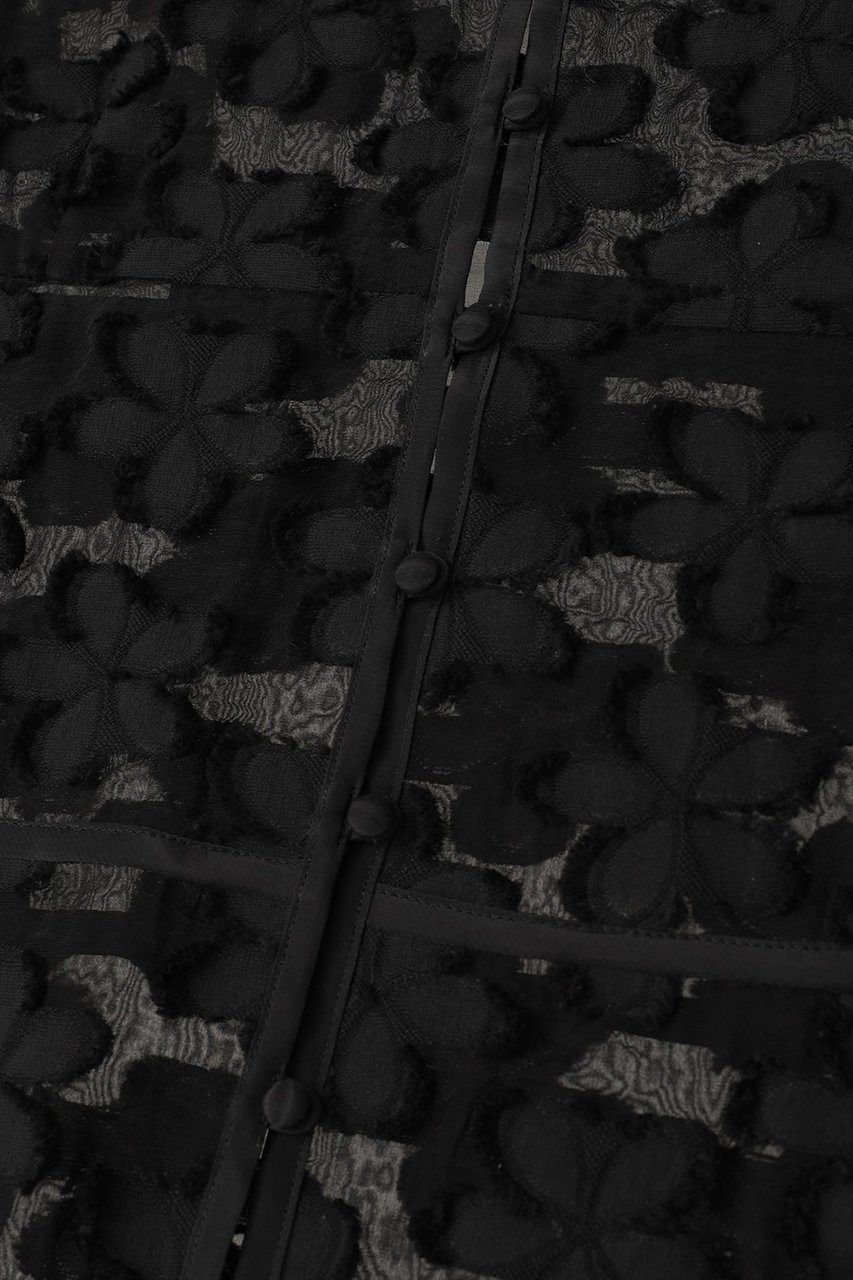 【マルティニーク/martinique】のフラワージャガードシアーブラウス 人気、トレンドファッション・服の通販 founy(ファニー) 　ファッション　Fashion　レディースファッション　Fashion for Women　トップス・カットソー　Cut & Sew Tops　シャツ・ブラウス・オフィスカジュアル　Elegant Blouses & Button-Ups　2026年　2026　おすすめ　Recommended / Our Picks　インナー　Innerwear　カーディガン　Cardigan, Knitwear　キャミソール　Camisole, Spaghetti Strap Top　クラシック　Classic, Timeless Style　シアー　Sheer, See-Through　スリーブ　Sleeve, Long Sleeve / Short Sleeve　ダウン　Down, Puffer　デニム　Denim, Jeans Material　フレア　Flare, Flared　モダン　Modern, Contemporary　ロング　Long, Long-Length　夏　Summer　春　Spring　S/S・春夏　SS, Spring/Summer, Warm Season　羽織　Haori, Light Jacket　other-6|ID: prp329100004847135 ipo3291000000035398353