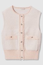 【アナイ/ANAYI】のミックスツイードジレ 人気、トレンドファッション・服の通販 founy(ファニー) ファッション Fashion レディースファッション Fashion for Women アウター Coat / Outerwear Collection レディースジャケット・軽アウター Jackets 2026年 2026 ジャケット Jacket, Outerwear ツイード Twill, Twill Weave フリンジ Fringe, Tassel ブルゾン Blouson, Bomber Jacket ベスト Vest, Waistcoat ポケット Pocket, Pocket Detail ミックス Mix, Mixed Style ワイド Wide, Wide Fit 夏 Summer 春 Spring S/S・春夏 SS, Spring/Summer, Warm Season thumbnail ピンクベージュ|ID: prp329100004847137 ipo3291000000035398358