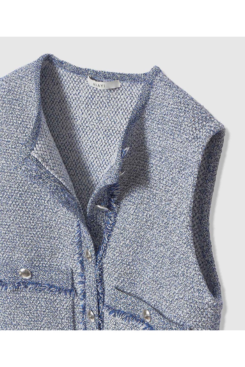 【アナイ/ANAYI】のミックスツイードジレ 人気、トレンドファッション・服の通販 founy(ファニー) ファッション Fashion レディースファッション Fashion for Women アウター Coat / Outerwear Collection レディースジャケット・軽アウター Jackets 2026年 2026 ジャケット Jacket, Outerwear ツイード Twill, Twill Weave フリンジ Fringe, Tassel ブルゾン Blouson, Bomber Jacket ベスト Vest, Waistcoat ポケット Pocket, Pocket Detail ミックス Mix, Mixed Style ワイド Wide, Wide Fit 夏 Summer 春 Spring S/S・春夏 SS, Spring/Summer, Warm Season other-3|ID: prp329100004847137 ipo3291000000036142915